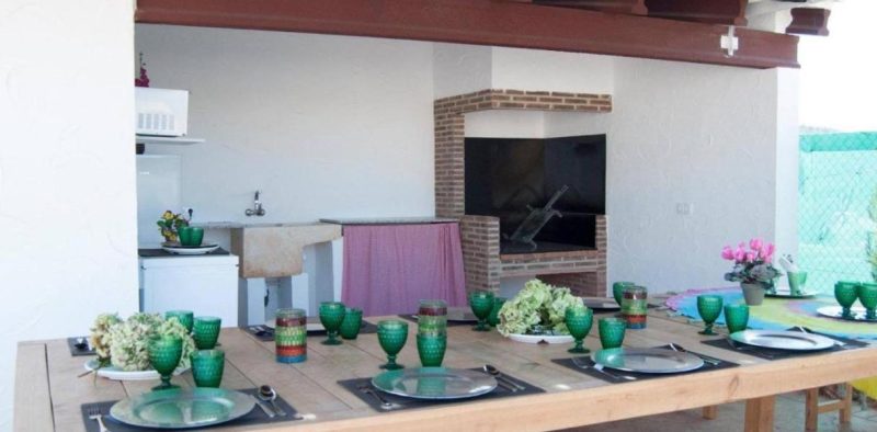 casa rural con barbacoa chella
